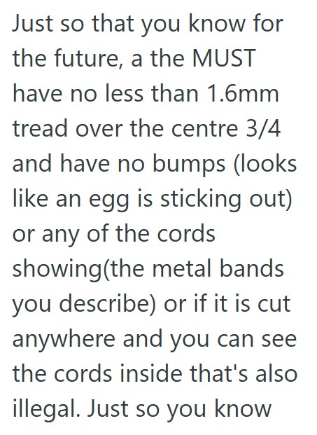 Comment 4 41 Traveling Printer Repair Engineer Kept Complaining That The Tires On The Company Car Were Bald, But His Manager Refused To Replace Them, So He Refused To Drive