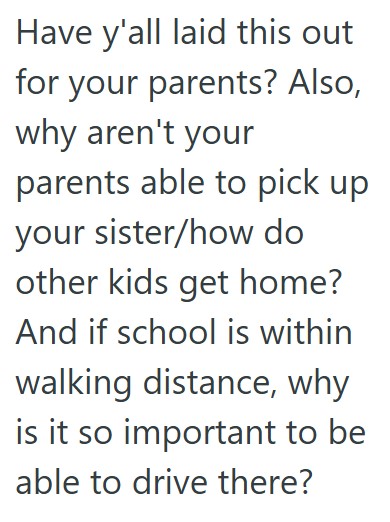 Comment 4 53 Her Parents Need Someone To Walk Their Little Half Sister Home From School, But That Means That The Older Siblings Cant Participate In Sports