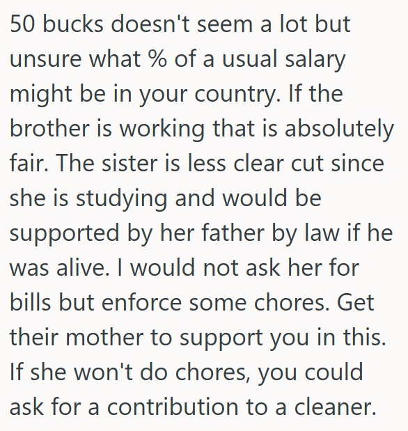 Comment 4 65 He Let His Siblings Live With Him For Free To Get On Their Feet, But Eventually Got Tired Of Them Being Lazy And Not Contributing