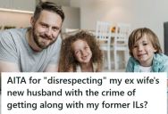 Divorced Dad Attended Family Photo Shoot With His Kids, But His Ex’s New Husband Claims He Was “Disrespected” Because The In-Laws Still Treat Him Like Family