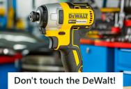 Father-In-Law Forbids Employee From Touching His DeWalt Drill, But Regrets It When Work Comes To A Halt