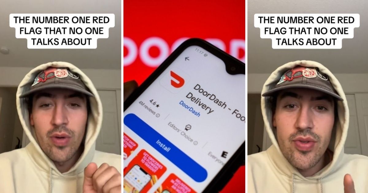 Guy talking about DoorDash