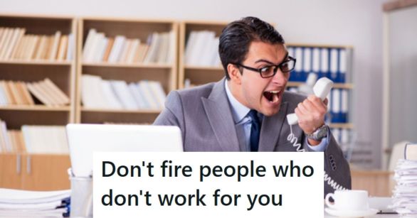 Irate man yelling into phone