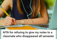 Ghost Classmate Showed Up After Disappearing For Months And Asked For Her Notes Before The Exam, But She Said No