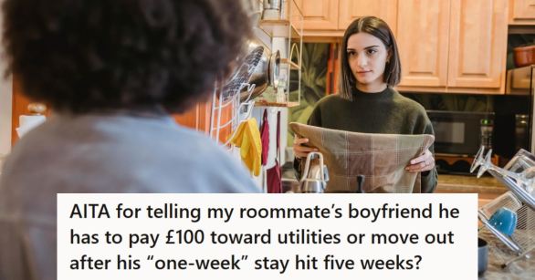 Woman looking at her roommate in shock because of what she said