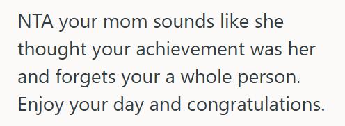 Graduation 3 Shes Considering Not Telling Her Mom About Her Graduation Until After The Ceremony, And Its Because She Fears A Repeat Of Last Time