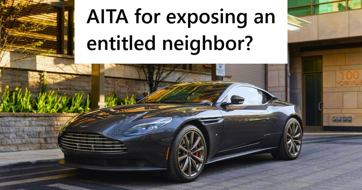 Black Aston Martin Parked Near Building