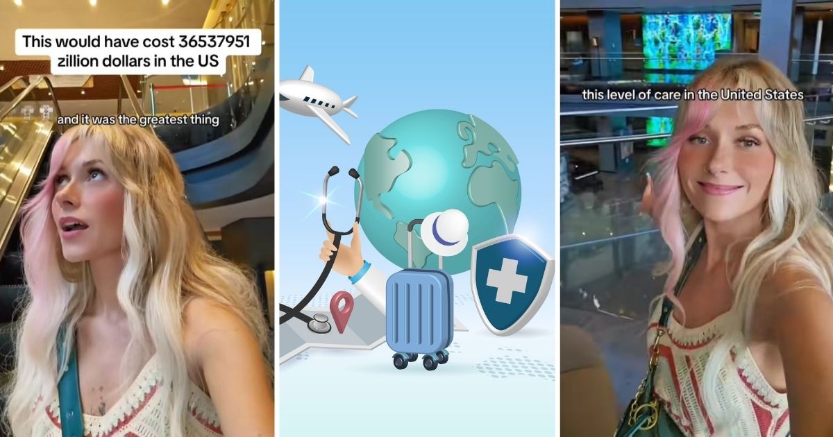 Woman on a healthcare vacation