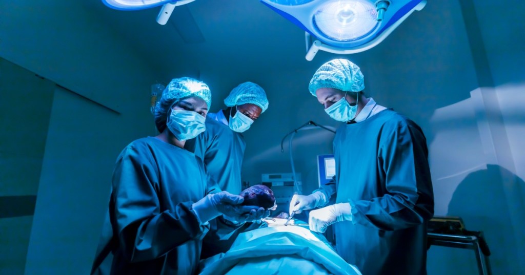 Heart transplant surgery