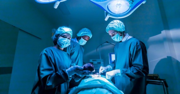 Heart transplant surgery