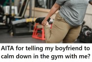 Her Fit Boyfriend Keeps Adding More Weight Than She Can Lift At The Gym And Teasing Her, But She’s Not Finding His Behavior Cute