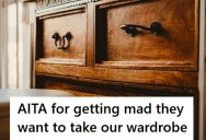 Her Parents Gave Her A Family Heirloom Wardrobe, But Now That She’s Moving, They Want To Give It To Her Cousin