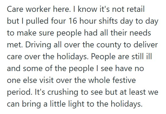 Holiday Workers 1 Last Minute Shopper Forgot Hidden Christmas Gifts, But Store Employees Working The Holiday Saved The Day