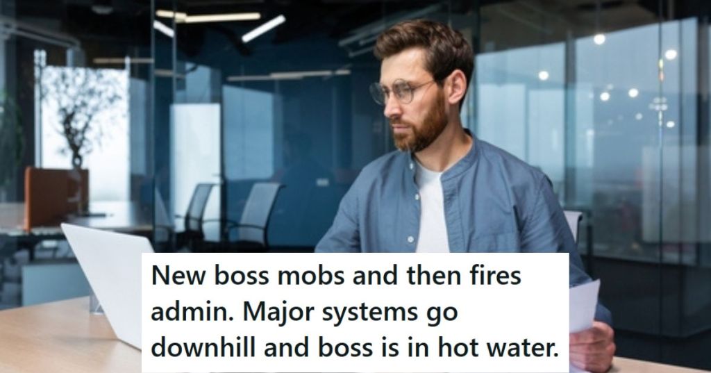 IT guy working at computer