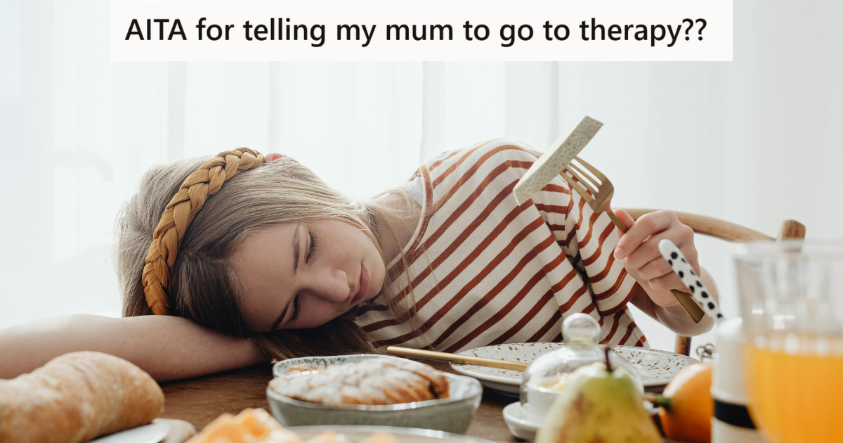 Sad girl in stripped shirt 