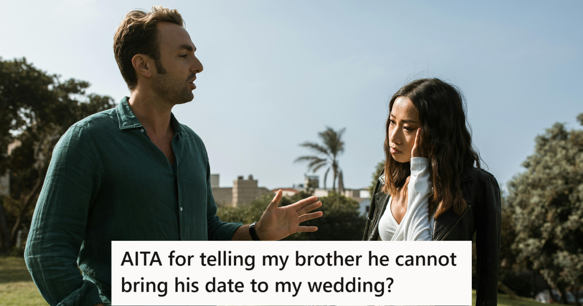 Man and woman arguing 