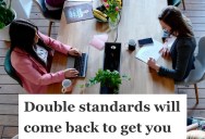 Annoying Group Of Employee Wouldn’t Let Him Use The Second Entrance Door, So He Complained About It And Got The Door Shut For Everyone