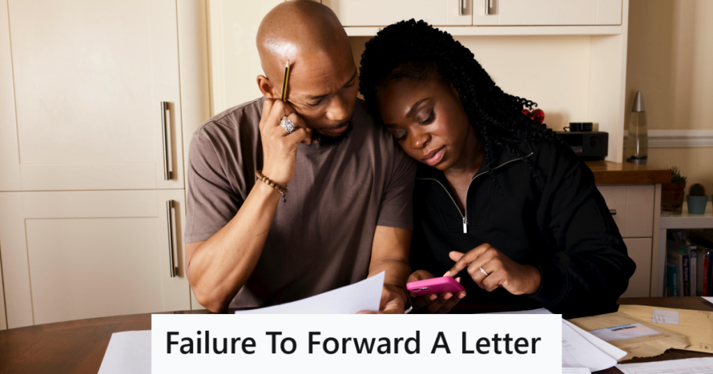 Man and woman reading out some papers