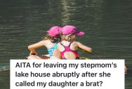 His Daughter Acted Like A Brat At His Stepmom’s Lake House, So His Stepmom Called Her Out And Ruined Their Weekend