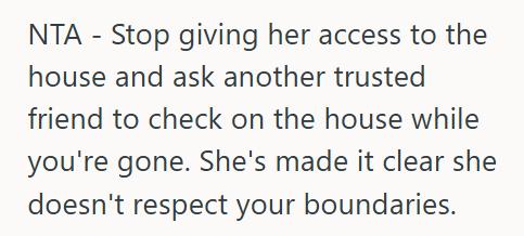MIL Key 2 She Told Her Mother In Law She Couldn’t Let Herself In Whenever She Wanted, And Now She’s Accused Of Pushing Her Out Of The Family