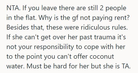 Moving Out His Roommate’s Girlfriend Kept Accusing Him Of Being Creepy, So Hes Planning To Move Out Mid Lease And Stick Them With Full Rent