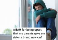His Younger Sister Recovered From Cancer, So Their Parents Bought Her A New Car, But They Refused To Even Help Him Pay For A Used One
