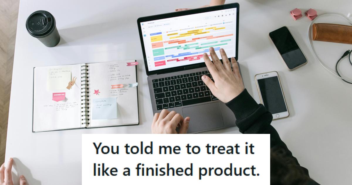 Man testing new software out for the IT department