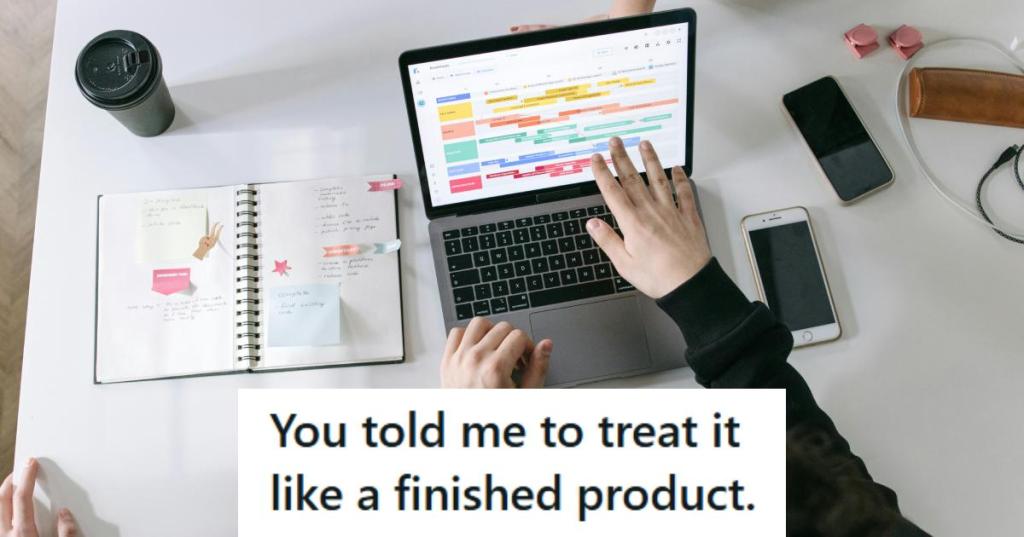 Man testing new software out for the IT department