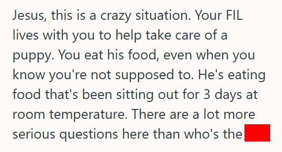 Old Food Her Father In Law Left Stew Sitting Out On The Counter For Three Days, So She Thought It Was Trash And Tossed It