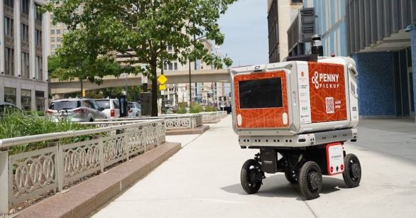 Penny Pickup Detroit Trash Robot