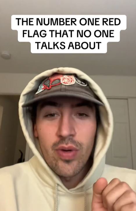 Man talking about Door Dash and relationships