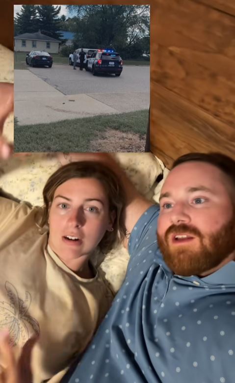 Couple talking about first year of marriage