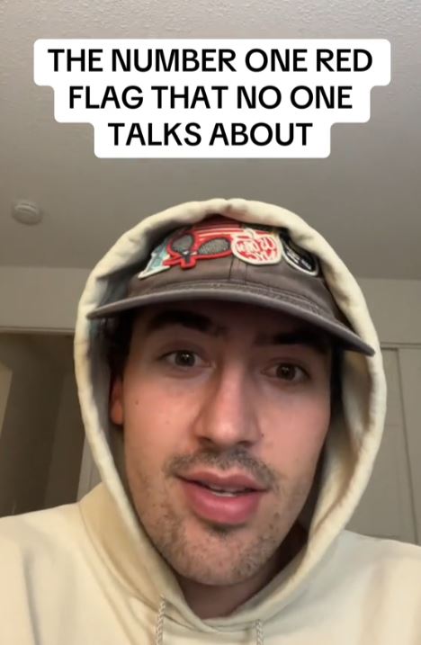 Man talking about Door Dash and relationships