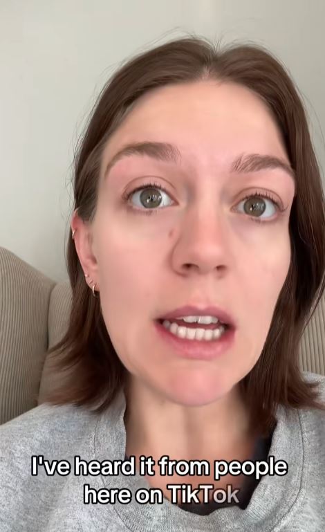 Woman talking about her husband