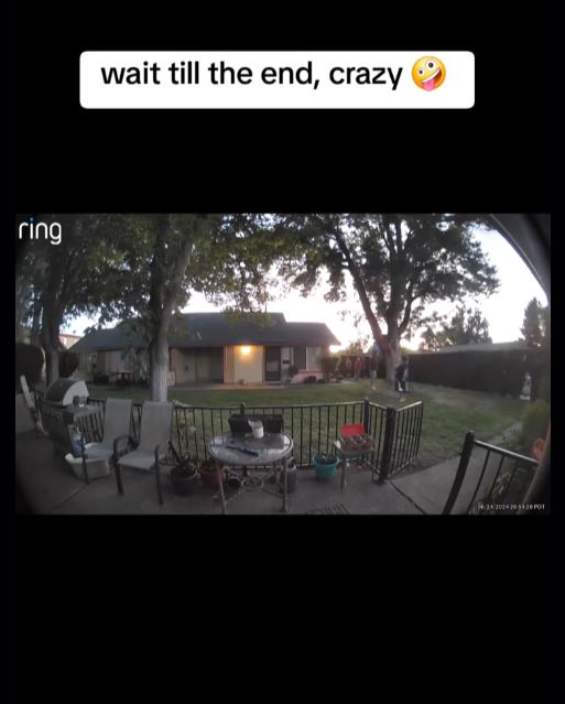 Ring camera recording image