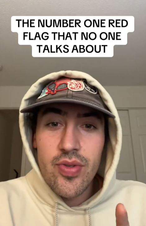 Man talking about Door Dash and relationships