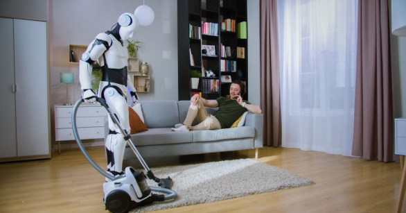 Robot vacuuming