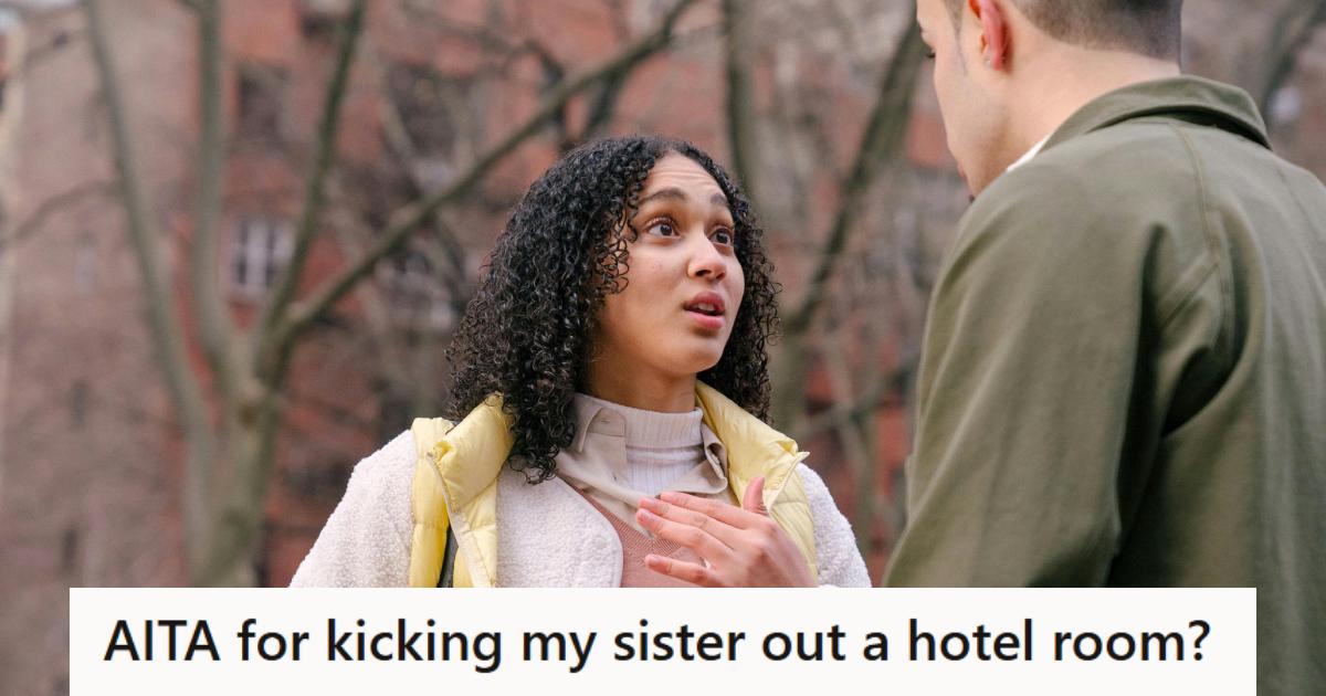 Older sister arguing with her brother on an NYC street