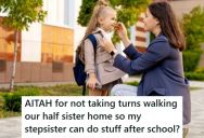 Her Parents Need Someone To Walk Their Little Half-Sister Home From School, But That Means That The Older Siblings Can’t Participate In Sports