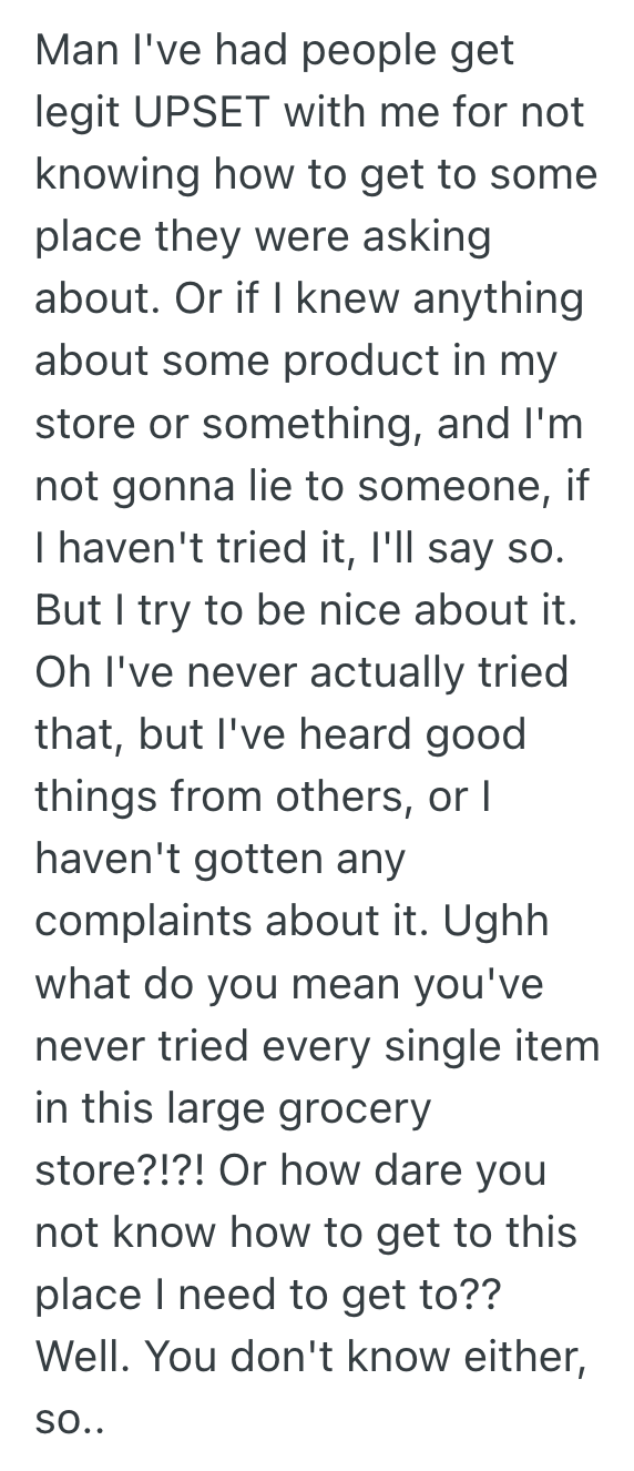 Screenshot 2025 08 01 at 2.29.55 PM Confused Customer Overwhelmed A Gift Shop Employee Cashier With Questions About The Area, So They Felt More Like An Unpaid Tour Guide Than A Part Time Cashier