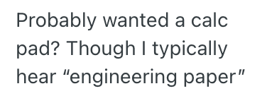 Screenshot 2025 08 01 at 2.49.02 PM Customer Wanted To Buy Scientific Paper, But She Couldnt Specify What Kind Of Paper Exactly
