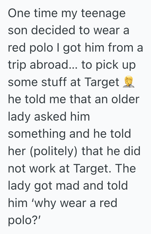 Screenshot 2025 08 01 at 6.37.20 PM Customer Thought A Fellow Shopper Was An Employee Because Of The Color Of Her Shirt, But He Ended Up Embarrassing Himself With His Own Hypocrisy