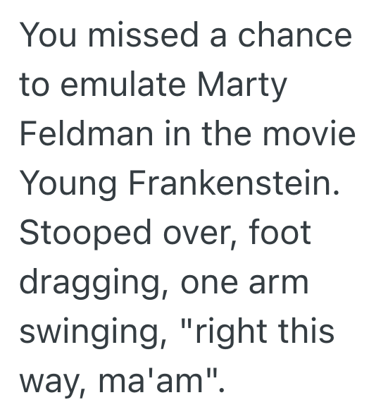 Screenshot 2025 08 02 at 12.41.05 AM Customer Desperately Wants Someone To Help Her Find What Shes Looking For, But She Doesnt Realize The Employee Shes Asking For Help Is Actually Injured