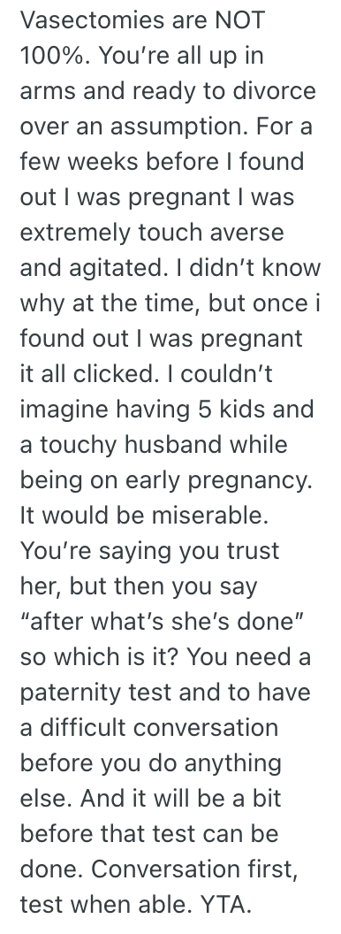 Screenshot 2025 08 02 at 9.20.34 AM His Wife Is Pregnant, But He Doesnt Think The Baby Is His Since He Had A Vasectomy Last Year