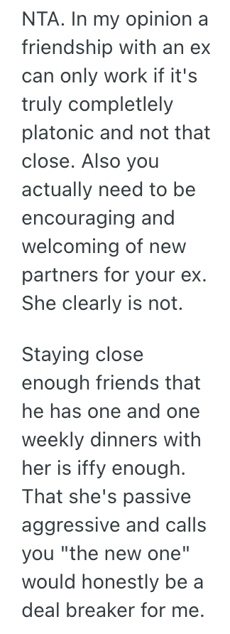 Screenshot 2025 08 02 at 9.25.13 AM Her Boyfriend Has Lunch Once A Week With His Ex, But She Wants These One On One Meals To Stop
