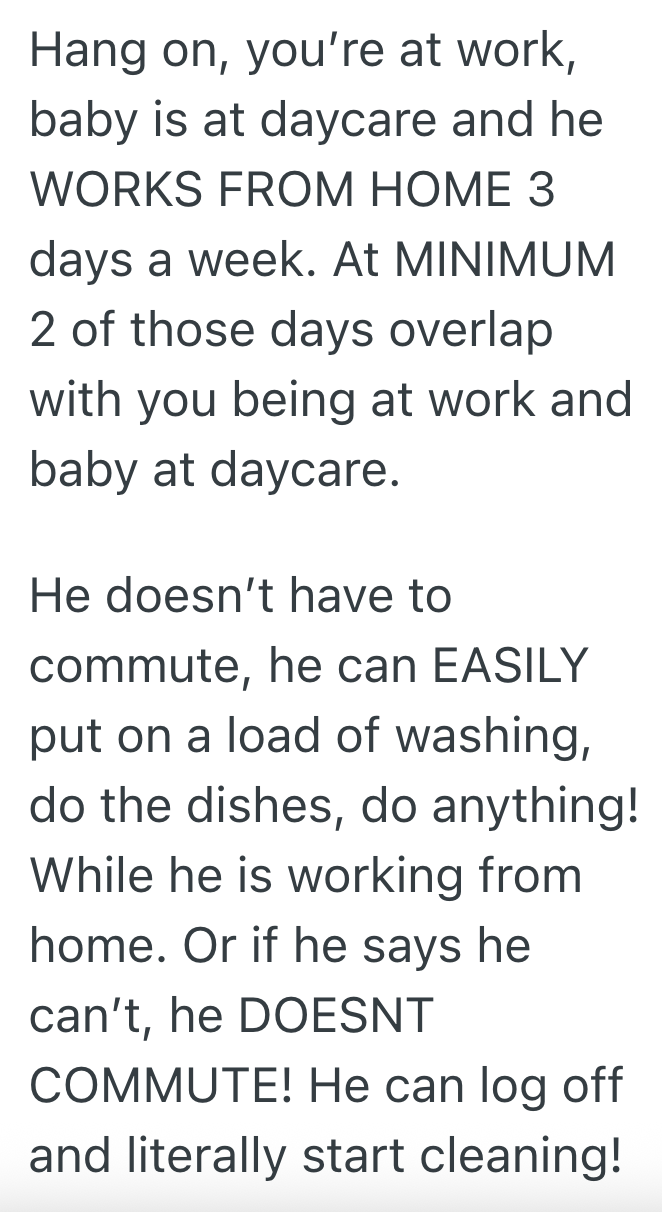 Screenshot 2025 08 03 at 12.09.26 PM Pregnant Womans Work Schedule Changed, But Even Though Shes Working The Same Number Of Hours, Her Husband Thinks Shes Home More And Should Do All The Household Chores