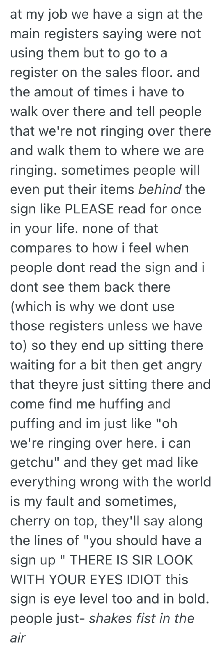 Screenshot 2025 08 03 at 6.00.01 PM Store Posted Their Holiday Hours Clearly, But One Determined Customer Ignored Them And Argued With The Retail Employee Anyway