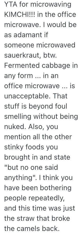 Screenshot 2025 08 03 at 8.05.23 AM He Microwaved Smelly Food At Work, And A Coworker Got In Trouble For Complaining About It