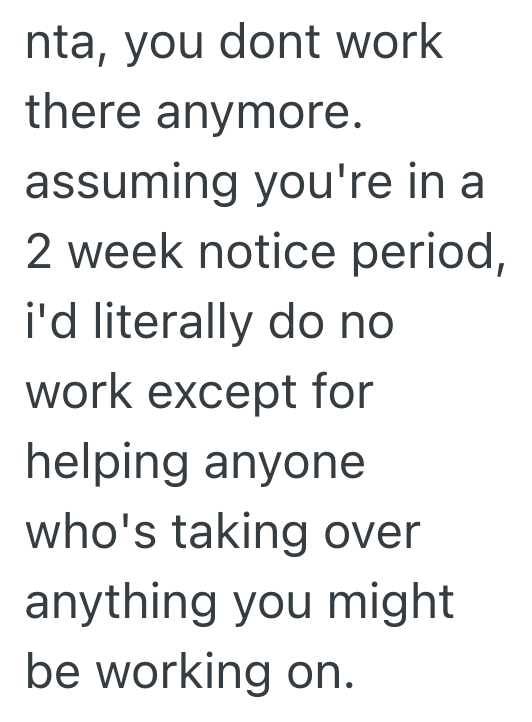 Screenshot 2025 08 03 at 9.39.58 PM Employee Resigns, But The Boss Still Expects Them To Go To A Company Training During Their Last Days