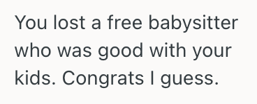 Screenshot 2025 08 04 at 10.01.45 AM Her Mother in Law Overreacted About A Change In The School Schedule, So Her Husband Fired Her As Their Babysitter